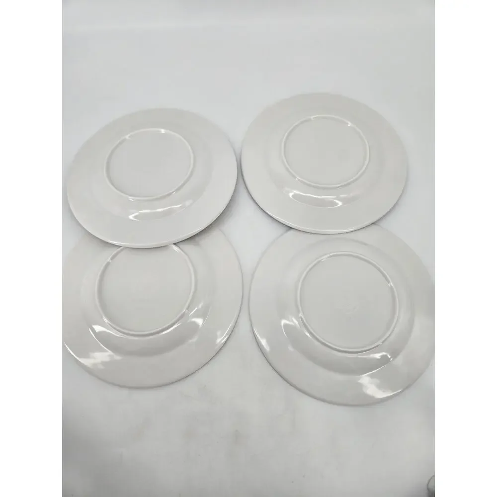 4 Williams Sonoma Sicily Melamine Salad Plates 8.5